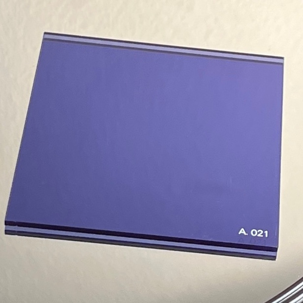 Vtg Cokin A021 Medium Blue Conversion/Cooling Camera Filter 80B A-Series France